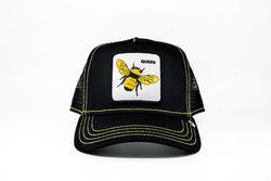 Goorin Bros - Goorin Bros Queen Bee (Arı Figürlü) Siyah Şapka (Thumbnail - )