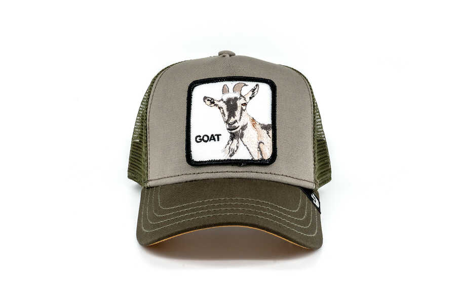 Goorin Bros - Goorin Bros Goat Beard (Keçi Figürlü) Haki Şapka