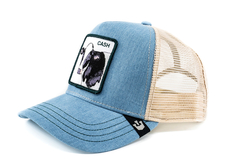 Goorin Bros Cash Cow (İnek Figürlü) Mavi Şapka - Thumbnail