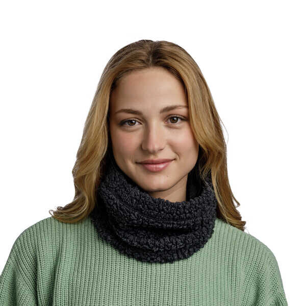Buff - BUF.132489.999 BUFF® SWITCH POLAR NECKWARMER SOLID BLACK BOYUNLUK
