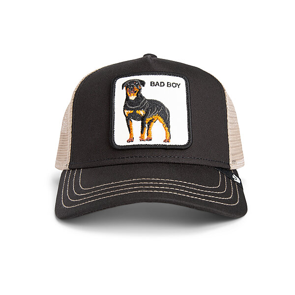 Goorin Bros. Bad Boy Trucker ( Rottweiler Figür ) Şapka 101-2538