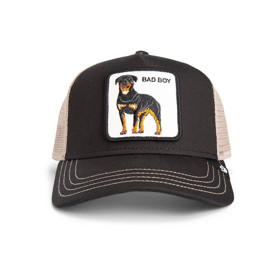 Goorin Bros.  Bad Boy Trucker ( Rottweiler Figür ) Şapka 101-2538 - 1