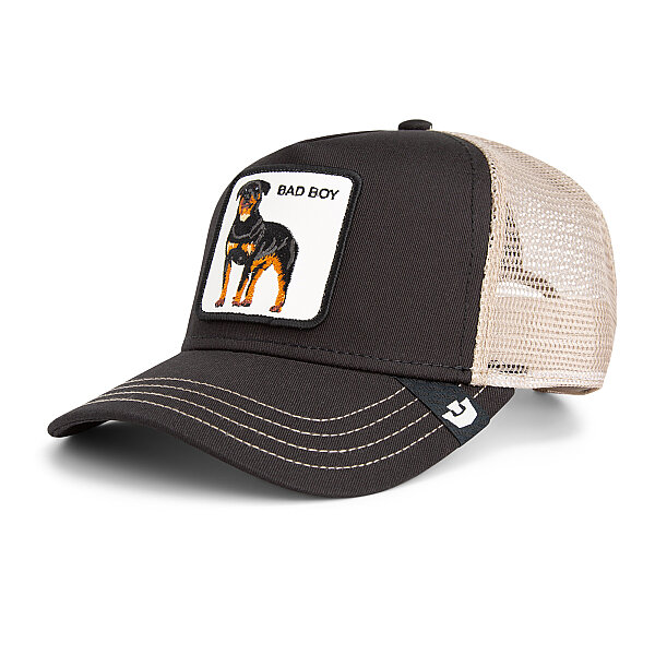 Goorin Bros. Bad Boy Trucker ( Rottweiler Figür ) Şapka 101-2538 (1)