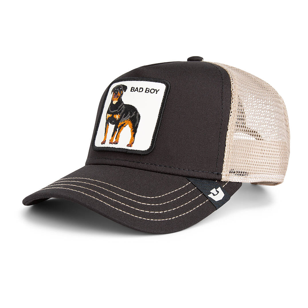 Goorin Bros.  Bad Boy Trucker ( Rottweiler Figür ) Şapka 101-2538 - 2