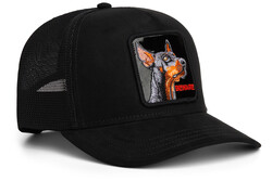 Goorin Bros. Black Out Doberman ( Doberman Figür ) 101-2981 Şapka - Thumbnail