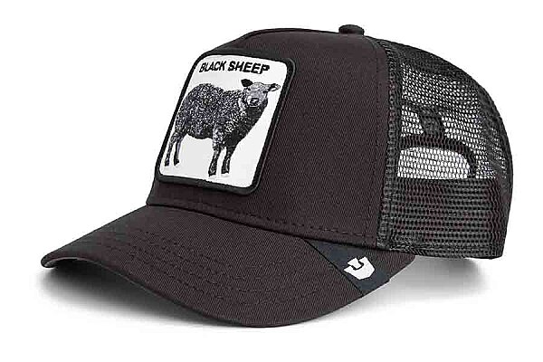 Goorin Bros. Black Sheep Trucker ( Koyun Figür ) Şapka 101-2457 (1)