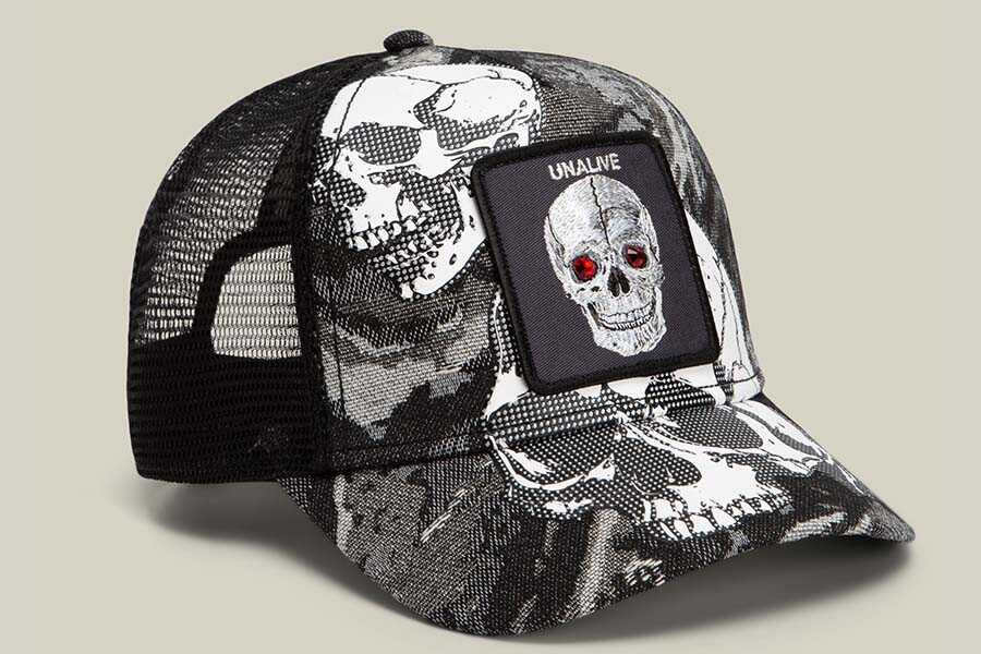 Goorin Bros - Goorin Bros. Bone Head Unalive ( Kuru Kafa Figür ) Şapka 101-3311 (1)