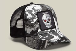 Goorin Bros. Bone Head Unalive ( Kuru Kafa Figür ) Şapka 101-3311 - Thumbnail