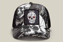 Goorin Bros. Bone Head Unalive ( Kuru Kafa Figür ) Şapka 101-3311 - Thumbnail