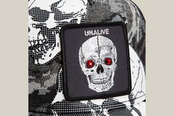 Goorin Bros. Bone Head Unalive ( Kuru Kafa Figür ) Şapka 101-3311 - Thumbnail