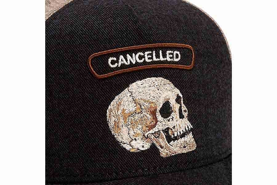 Goorin Bros. Cancelled Denim Rocker ( Kuru Kafa Figür ) Şapka 101-3142 - 3