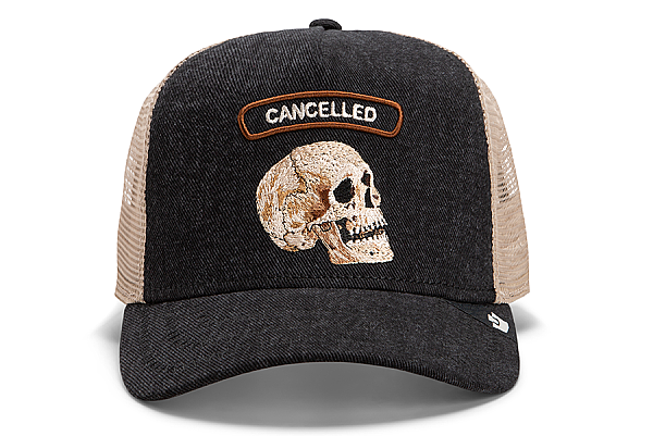Goorin Bros. Cancelled Denim Rocker ( Kuru Kafa Figür ) Şapka 101-3142