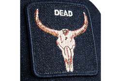 Goorin Bros. Denim Dead ( Buffalo Kafa İskeleti Figürlü ) 101-2589 Şapka - Thumbnail