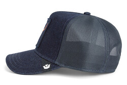 Goorin Bros. Denim Dead ( Buffalo Kafa İskeleti Figürlü ) 101-2589 Şapka - Thumbnail