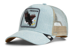 Goorin Bros. Denim Eagle ( Kartal Figür ) Şapka 101-2956 - Thumbnail