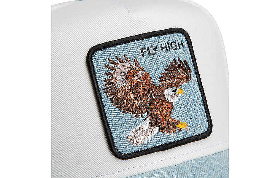 Goorin Bros. Denim Fly High ( Kartal Figür ) 101-2590 Şapka - 7