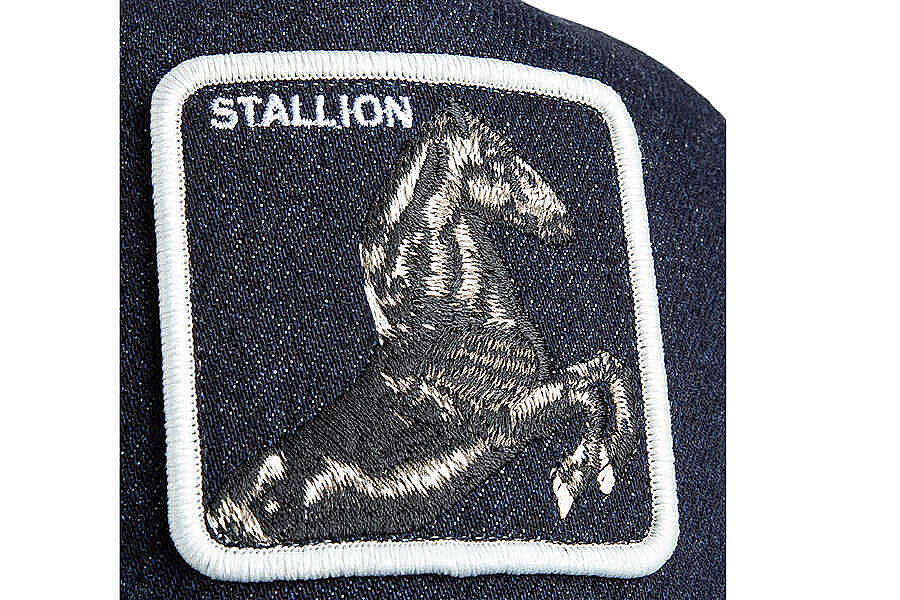 Goorin Bros. Denim Stallion ( At Figür ) 101-2592 Şapka - 7