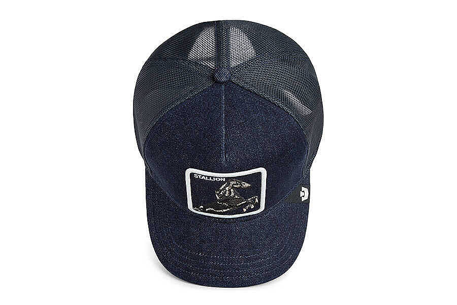 Goorin Bros. Denim Stallion ( At Figür ) 101-2592 Şapka - 4