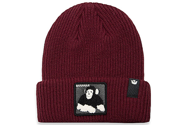 Goorin Bros. Double Stuffed - Bananas Beanie ( Maymun Figür ) Bere 107-3201
