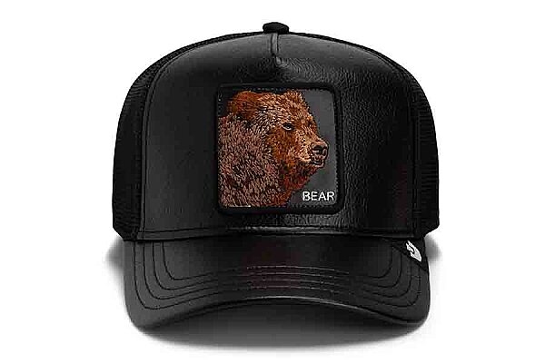 Goorin Bros. Faux Leather Bear ( Ayı Figür ) Şapka 101-3167