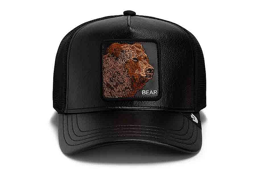 Goorin Bros. Faux Leather Bear ( Ayı Figür ) Şapka 101-3167 - 1