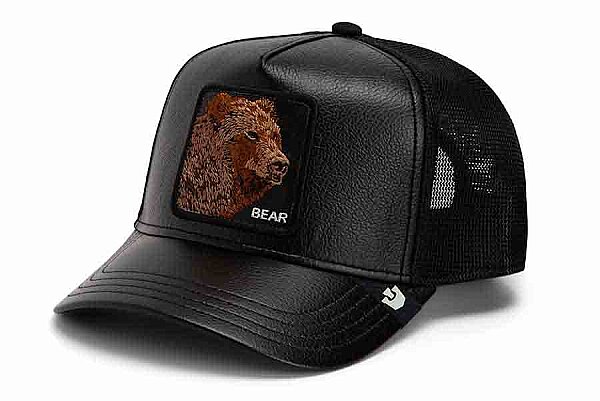 Goorin Bros. Faux Leather Bear ( Ayı Figür ) Şapka 101-3167 - 3