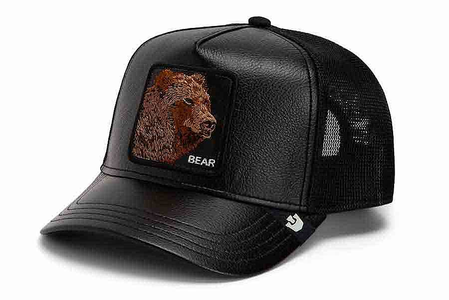 Goorin Bros. Faux Leather Bear ( Ayı Figür ) Şapka 101-3167 - 3