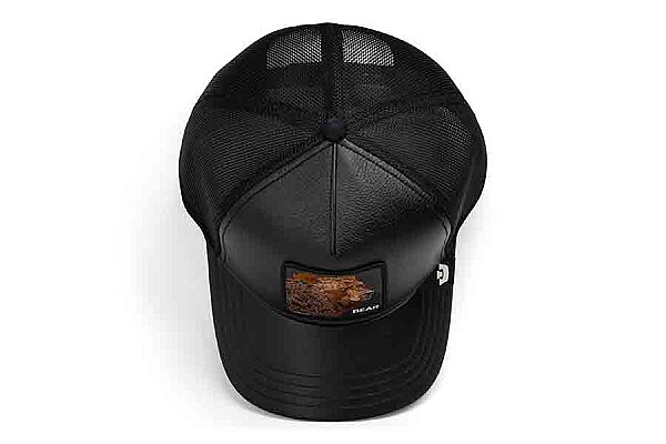 Goorin Bros. Faux Leather Bear ( Ayı Figür ) Şapka 101-3167 - 6