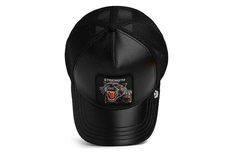 Goorin Bros. Faux Leather Panther ( Panter Figür ) 101-2943 Şapka - 7