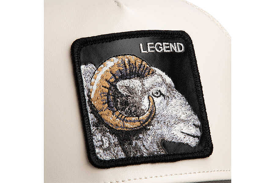 Goorin Bros. Faux Leather Ram ( Koyun Figür ) 101-2947 Şapka - 3