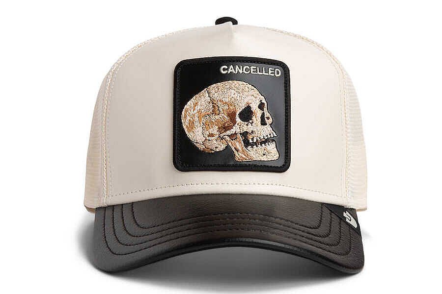 Goorin Bros. Faux Leather Skull ( Kafatası Figür ) 101-2946 Şapka - 1