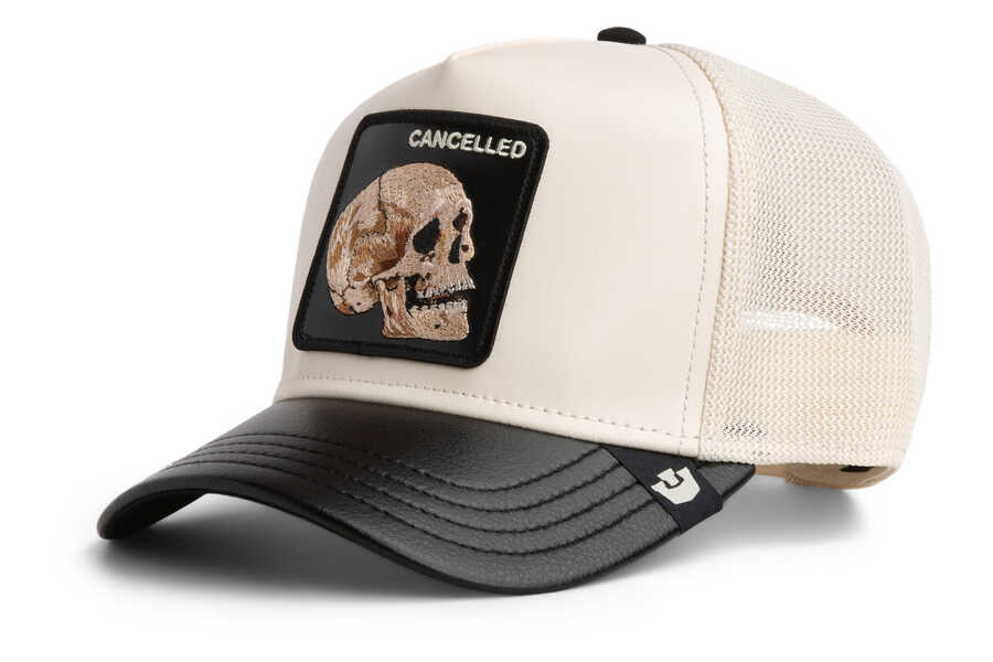 Goorin Bros - Goorin Bros. Faux Leather Skull ( Kafatası Figür ) 101-2946 Şapka (1)