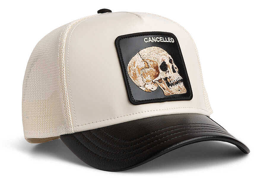 Goorin Bros. Faux Leather Skull ( Kafatası Figür ) 101-2946 Şapka - 4