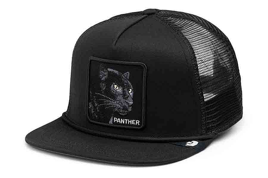Goorin Bros. Flatbrim Panther ( Panter Figür ) Şapka 101-3144 - 2