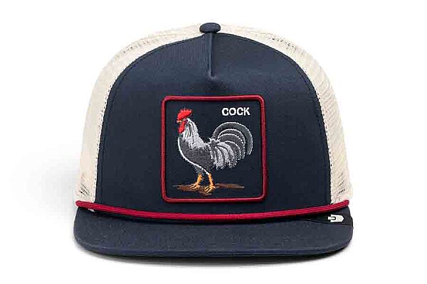 Goorin Bros. Flatbrim Rooster ( Horoz Figür ) Şapka 101-3148
