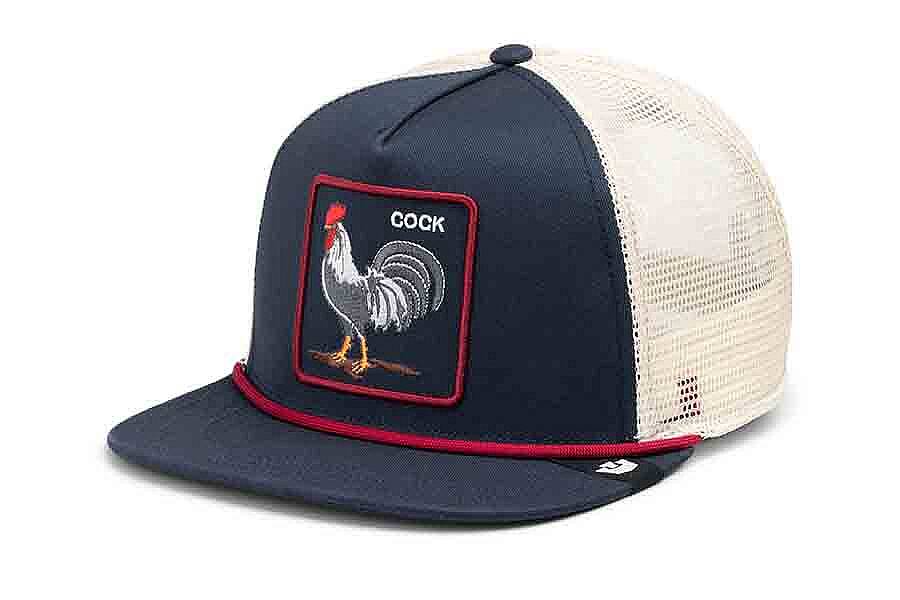 Goorin Bros. Flatbrim Rooster ( Horoz Figür ) Şapka 101-3148 - 2
