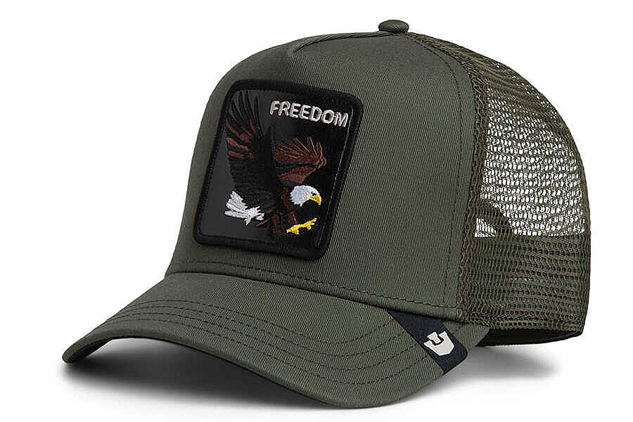 Goorin Bros. Freedom Eagle Trucker ( Kartal Figür ) 101-2541 Şapka - 11