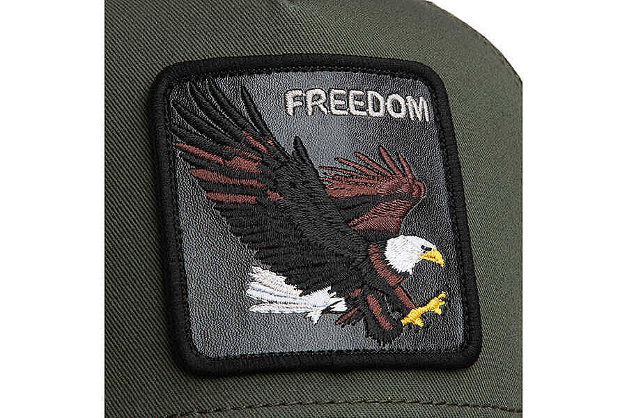 Goorin Bros. Freedom Eagle Trucker ( Kartal Figür ) 101-2541 Şapka - 10