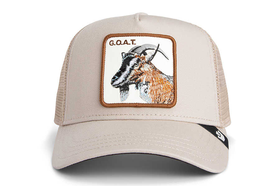 Goorin Bros - Goorin Bros. Goat Trucker ( Keçi Figür ) 101-2448 Şapka