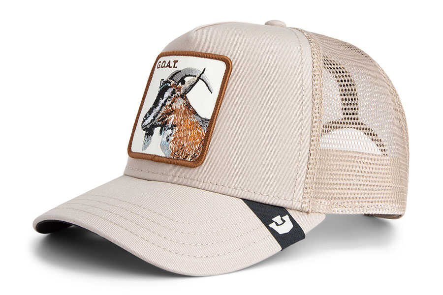 Goorin Bros - Goorin Bros. Goat Trucker ( Keçi Figür ) 101-2448 Şapka (1)