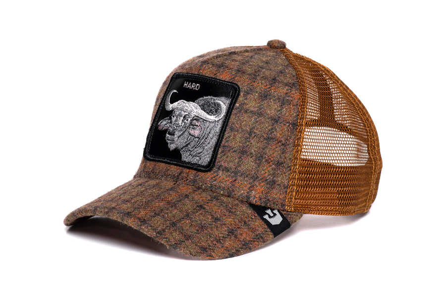 Goorin Bros Hard Wood ( Bizon Figürlü) Şapka 101-0260