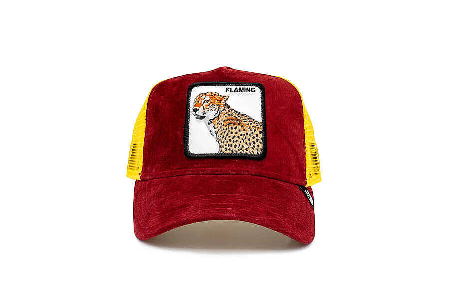 Goorin Bros Hot Cheetah ( Kaplan Figürlü) Deri Görünümlü Şapka 101-0871 - 1