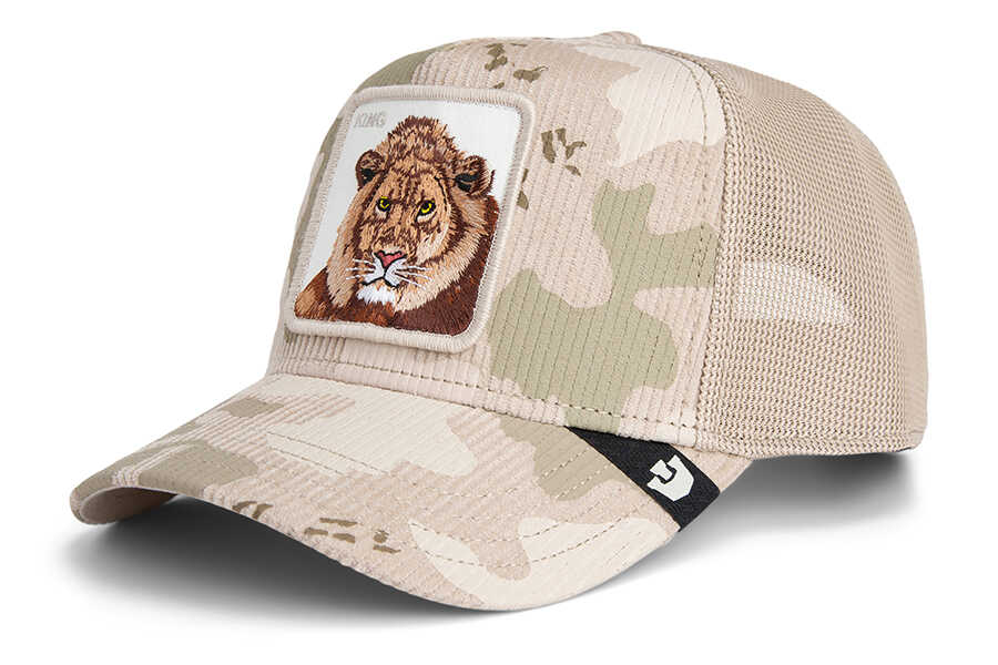 Goorin Bros - Goorin Bros. King Camo ( Aslan Figür ) 101-2250 Şapka (1)