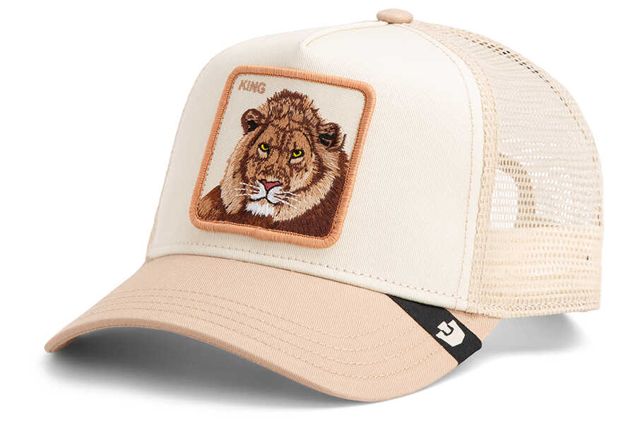 Goorin Bros - Goorin Bros. King Trucker ( Aslan Figür ) 101-2459 Şapka (1)
