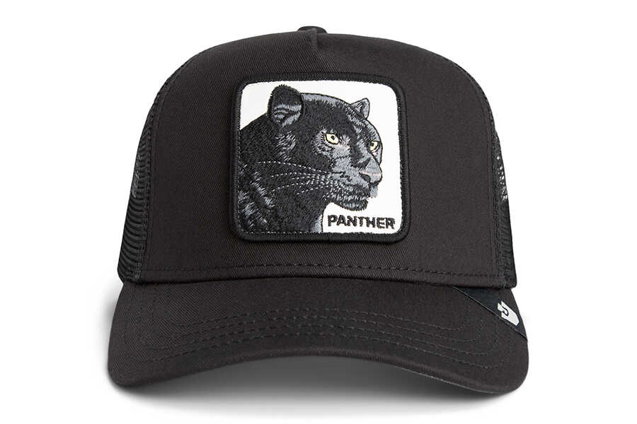 Goorin Bros - Goorin Bros. Panther Trucker ( Panter Figür ) 101-2450 Şapka