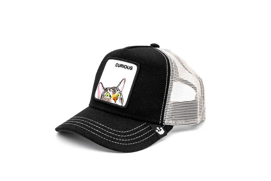 Goorin Bros Peek A Boo ( Kedi Figürlü) Siyah Şapka