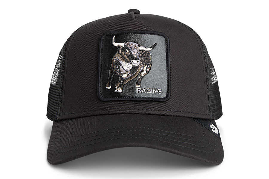 Goorin Bros - Goorin Bros. Raging Trucker ( Boğa Figür ) 101-2535 Şapka 