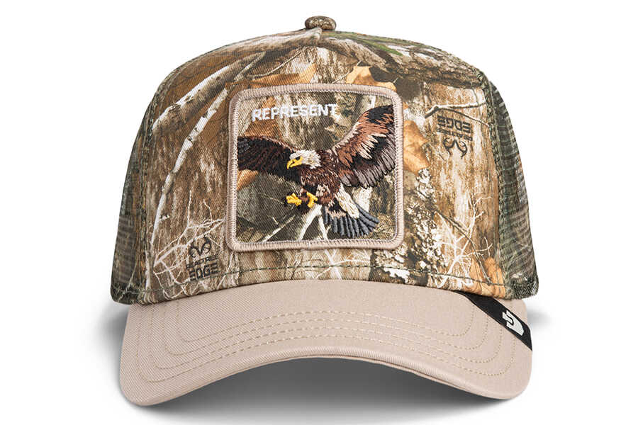Goorin Bros - Goorin Bros. Realtree Edge Represent Eagle ( Kartal Figür ) 101-2984 Şapka