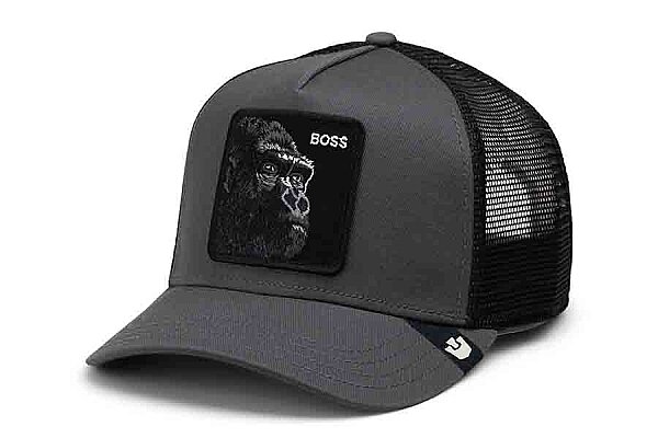 Goorin Bros. The Boss Trucker ( Goril Figür ) Şapka 101-3836 (1)