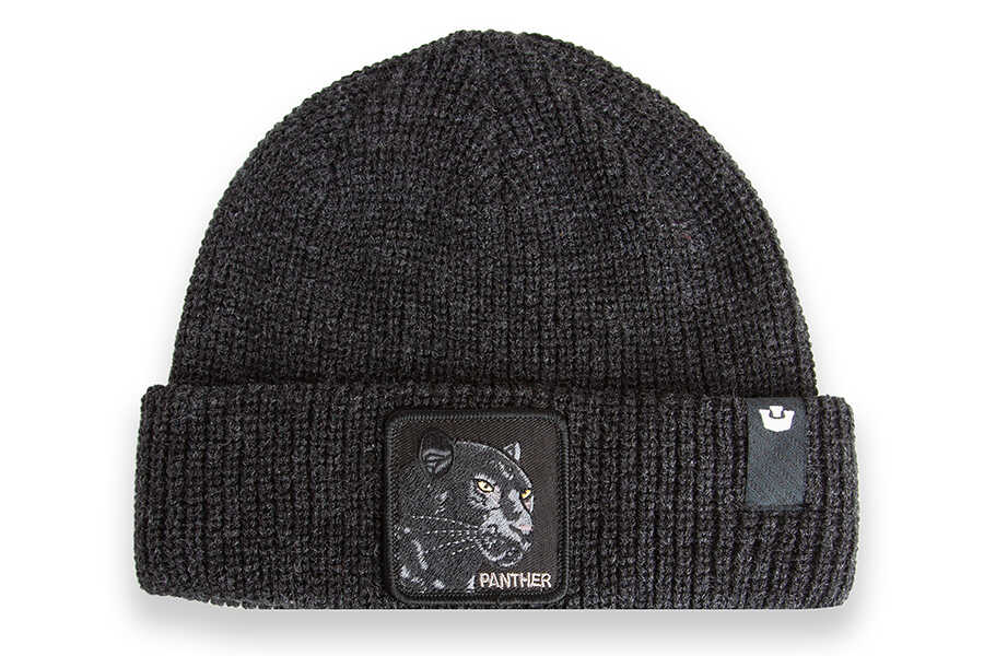 Goorin Bros - Goorin Bros. The Panther Beanie ( Panter Figür ) 107-2489 Bere